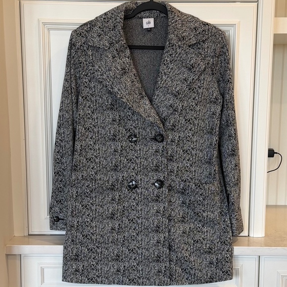 Cabi Agent Jacket – Classic Tweed Double-Breasted Blazer-SZ Small - Picture 1 of 4